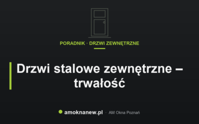 Świat okien blog 30 Drzwi stalowe zewnętrzne – trwałość