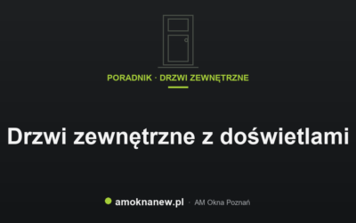 Świat okien blog 6 Drzwi zewnętrzne z doświetlami