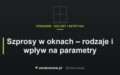 Świat okien blog 39 Szprosy w oknach – rodzaje i wpływ na parametry